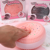 Nouveau Jouet Squishy Biscuit 2026 Taba Mignon Anti-Stress Simulation Alimentaire Géant à Presser pour Fête et Cadeau