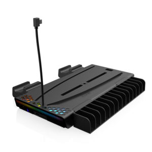 Compatible avec les contrôleurs DualSense, pour P5 Digital/Disc Console/P5 Slim With15 Card Storage Slots PlayStation5 Charging Dock - Product Image 4