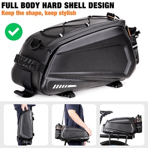 Sac de Selle de Vélo Portable en EVA Imperméable avec Fermeture Éclair, Sac de Porte-Bagages Arrière pour VTT, Vente en Gros Usine - Product Image 5