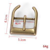 Boucles de ceinture en laiton Cloxy 40 mm, design spécial, pour ceinture en cuir, boucle de ceinture pour homme, boucle de ceinture en laiton massif