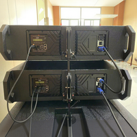 Système de sonorisation actif linéaire série RM, RM210A RM118A+, double enceinte 10'', caisson de basses actif 18'', 2*500W, pour scène professionnelle, spectacle