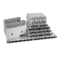 Profilé d'extrusion en aluminium, module de cellule de batterie en alliage extrudé, services de pliage, découpe et soudage de plaques d'extrémité pour machines CNC