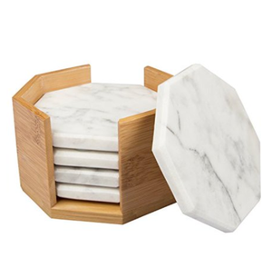 Corner Cutting <b>Marble</b> <b>Coasters</b> - Product Image 1