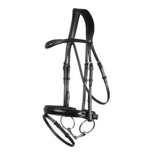 Ensemble de brides de cheval en cuir de qualité supérieure Équipement équestre durable avec mèche et licou pour l'entraînement et l'équitation - Product Image 1