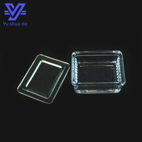10 Pcs- Histology Pathology Microscope Lab Supplies Slide Glass Staining Rack Staining Jar
