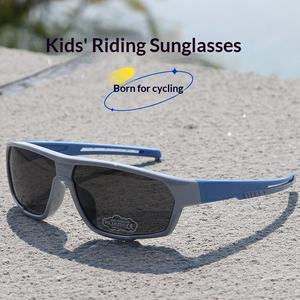 Lunettes <span class=keywords><strong>de</strong></span> sport <span class=keywords><strong>de</strong></span> cyclisme d'extérieur, coupe-vent, nouvelles lunettes <span class=keywords><strong>de</strong></span> soleil polarisées pour enfants, monture intégrale, UV400, confortables - Product Image 5