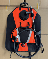 Sac à dos anti-incendie ANBEN FIRE 20L, réservoir d'eau pliable en PVC, pulvérisateur pour lutte contre les incendies forestiers, pompe manuelle, portée de pulvérisation de 8 m, OEM