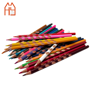 Juego <span class=keywords><strong>de</strong></span> Lápices Triangulares <span class=keywords><strong>de</strong></span> <span class=keywords><strong>Colores</strong></span> <span class=keywords><strong>de</strong></span> Fantasía, 24 <span class=keywords><strong>Colores</strong></span>, para Escribir y Dibujar, con Mina Suave, Logotipo Personalizado - Product Image 3