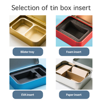 Boîtes en métal personnalisées avec logo imprimé UV pour biscuits, gâteaux, tiramisu, pâtisseries, avec fermeture à boucle coulissante