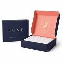 Boîtes en carton ondulé personnalisées avec logos pour l'expédition et l'emballage, utilisées pour l'emballage de vêtements et de chaussures
