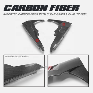 Guardabarros Delantero de Lujo EPR con Nuevo Diseño +20 mm de Ancho 2023+ para Hyundai Elantra Avante CN7 Facelift EPA de Fibra de Carbono - Product Image 5