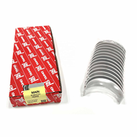 Jeu de roulements à rotule, haute Performance, 6 pièces, avec roulement principal, adapté pour Komatsu, 6204 — 28-8100, 6D95 S6D95