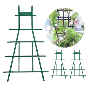 VENTE CHAUDE Treillis d'escalade en plastique écologique classique, pots de fleurs empilables pour jardin, supports de plantes, anneaux de soutien, cages - Product Image 1