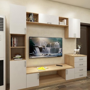 BALOM mobile <span class=keywords><strong>porta</strong></span> <span class=keywords><strong>TV</strong></span> moderno in legno con design <span class=keywords><strong>libreria</strong></span> - Product Image 3
