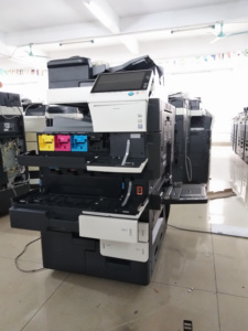 Konica Minolta C759 Hochgeschwindigkeits-Digital duplikator Guter Zustand Laserdrucker und Kopierer Gebraucht Überholtes Fotokopier gerät - Product Image 2