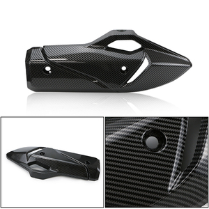 Piezas de motocicleta para Honda PCX160, fibra de carbono, Impresión de <span class=keywords><strong>transferencia</strong></span> de agua, capó de escape trasero, capó de filtro de aire, cubierta de tanque de agua - Product Image 4