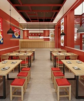Ensemble de mobilier de restaurant occidental OEM ODM : Fauteuils, banquettes et tables de salle à manger au design nordique pour cafés et banquets