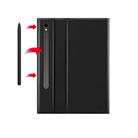 Casing Keyboard Plus, untuk Samsung Tab A9 + 11 inci S9 FE S8 + S7 12.4 Tablet A8/S6