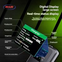 Borne de recharge murale pour VE 7 kW Type 1 Type 2 GB/T NACS pour usage domestique et extérieur