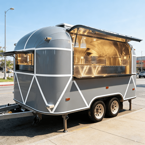 Camion de service mobile pour glaces, café et restauration rapide avec fenêtre de vente - Product Image 1