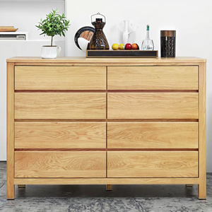 خزانة خشبية حديثة عالية الجودة مع أدراج طاولة قابلة للتعديل خزانة جانبية مصنوعة في شاندونغ - Product Image 4