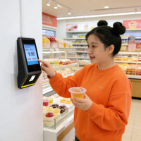 Sistema POS con Pantalla Táctil de 10.1 Pulgadas y Doble Sistema Operativo, Escáner de Código de Barras Integrado, Pantalla Inteligente para Tiendas Minoristas y Supermercados