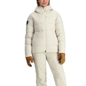 Veste bomber réversible à capuche épaisse et lourde en laine pour femmes, avec logo personnalisé, vente en gros, coupe-vent, imprimé, grande taille - Product Image 1