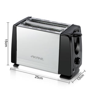 Grille-pain Akane 650w 2 tranches avec corps compact, contrôle de la brunissure réglable et chauffage rapide pour des toasts rapides et uniformes - Product Image 4