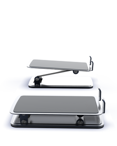 Leyi Réglable Portable En Acier Inoxydable De Bureau Téléphone Portable <span class=keywords><strong>Tablette</strong></span> Support Pliant Plat Stable Mobile Téléphone Support pour iphone iPad - Product Image 6