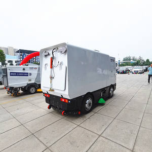 مركبة كهربائية ذكية جديدة للكنس والغسيل، آلة كنس كهربائية بدون سائق - Product Image 4