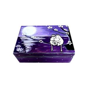 Venta al por mayor de cajas de almacenamiento de MDF portátiles de alta resistencia impermeable y UV impreso plegable Jewelr Cocina Bebidas embalaje de regalo - Product Image 1