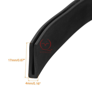 <span class=keywords><strong>U</strong></span> kênh cạnh cắt Dải con dấ<span class=keywords><strong>u</strong></span> cho kim loại/<span class=keywords><strong>U</strong></span> hình cao su bảo vệ cạnh cao su - Product Image 3