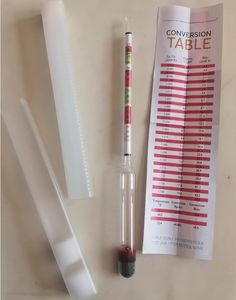 Hydromètre numérique pour vin, alcoomètre, testeur de densité d'alcool en verre, pour la fabrication de <span class=keywords><strong>bière</strong></span> et de vin à domicile - Product Image 5