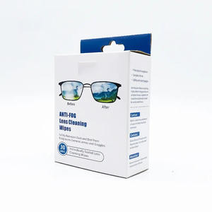 眼镜清洁湿巾和屏幕清洁湿巾15 * 13厘米从工厂 - Product Image 4