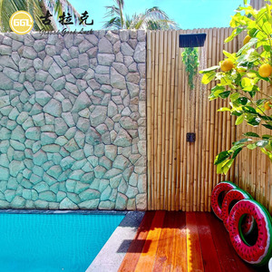 <span class=keywords><strong>Carreaux</strong></span> de mosaïque en céramique premium bleus à <span class=keywords><strong>double</strong></span> craquelure, résistants à l'eau, motif parquet pour piscine, villa, mur d'accentuation - Product Image 6