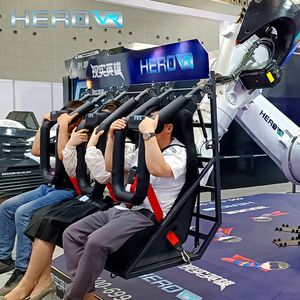 Bras robotique aérien <span class=keywords><strong>VR</strong></span> à 6 axes HEROVR - Construction en acier et métal, utilisation en intérieur/extérieur pour les parcs d'aventure et les lieux publics - Product Image 2