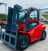 Chariot élévateur contrepoids diesel JAC neuf 7T CPCD70J avec pneus pleins pour l'usine sidérurgique et la manutention de matériaux de construction