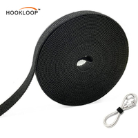 Correas de nailon de doble cara 100% con gancho y bucle, autoadhesivas, ajustables, para sujetar cables, venta al por mayor de fábrica