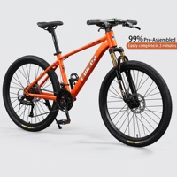 Vélo de montagne en alliage d'aluminium pré-assemblé avec dérailleur L TWOO, vélo VTT pour adulte, adolescent, étudiant