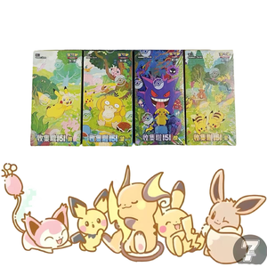 Boîte de boosters <span class=keywords><strong>Pokémon</strong></span> 151 version chinoise TCG PTCG, cartes à collectionner, 15 paquets par boîte, scellé en usine, Pikachu Gengar, cadeau original - Product Image 1