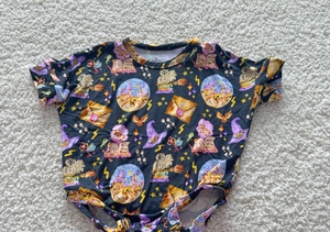 Romper Bayi Bambu Mewah Gaya Barat Lengan Pendek, Logo Cetak Kustom Tersedia, Dapat Dicuci, Cocok untuk Semua Musim - Product Image 4