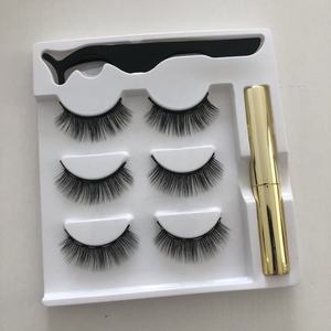 Vendedores de pestañas magnéticas personalizadas coloridas 5D magnéticas al por mayor pestañas de visón 3D y delineador de ojos mágico estilo de pestañas postizas - Product Image 3