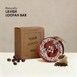 <b>Loofah</b> Soap Bar with Mint Scent Natural Handmade Soap & <b>Loofah</b> for Hand Face and Body Gentle Exfoliation Hydration & Nourishment - Product Image 2