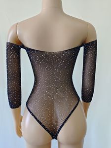 จั๊มสูทขายาวเพชรประดับ แบรนด์ฟรีไซส์ สำหรับผู้หญิง - Product Image 6