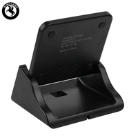Support de chargeur sans fil 2-en-1 portable 15W à charge rapide pour téléphone de bureau