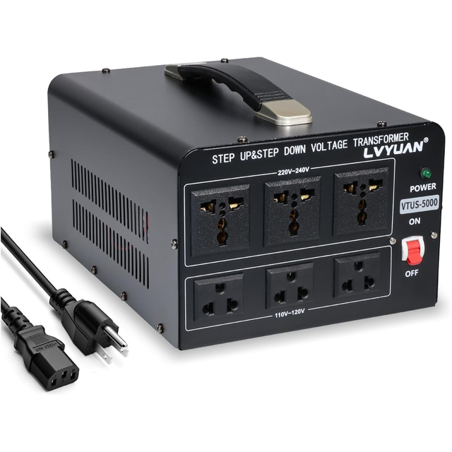 Step up Step Down AC Transformer 5000W 110v 220v Voltage Transformer
