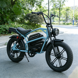 Bicicleta Eléctrica U8 con Llantas Gruesas para Ciudad, 500W 48V 15Ah, Bicicleta Eléctrica de Montaña para Adultos, Bicicleta Híbrida - Product Image 2