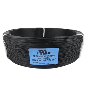 UL1571 16awg 26/0.254TS OD 2.1 black red yellow color good insulating properties pvc wire for cash registers timers