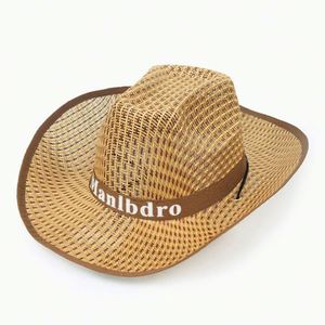 2025 Men's Outdoor Large Brim Sunscreen Straw <b>Hat</b> <b>Summer</b> Sunshade Farm Work & Party <b>Hat</b> Hot <b>Summer</b> Wholesale Sale - Product Image 2