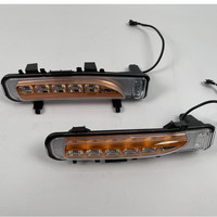 Luz antiniebla de señal de giro dinámica LED DRL luz diurna para Ford Edge 2009-2014